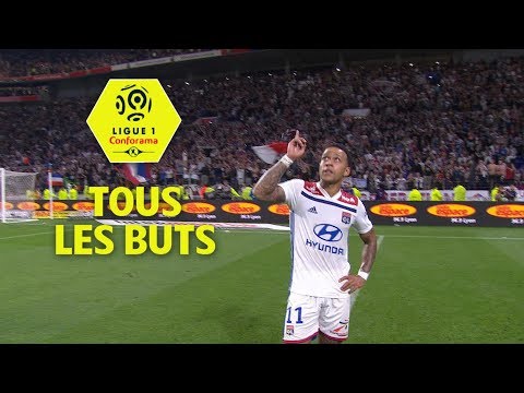 Tous les buts de Memphis Depay | saison 2017-18 | Ligue 1 Conforama