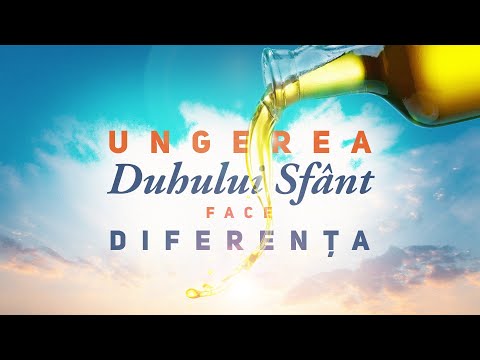 "Ungerea Duhului Sfânt face diferența" - Pastor Fănel Șerban