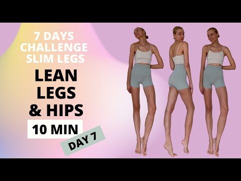 Workout für schlanke Beine und Hüften / Tag 7 – 7-Tage-Challenge für schlanke Beine / Nina Dapper
