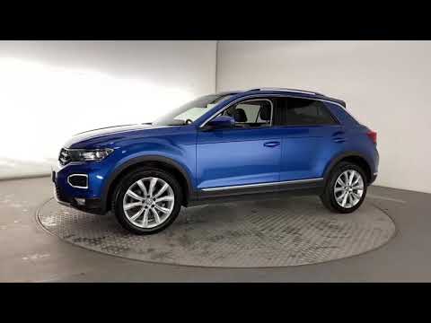 Volkswagen T-ROC SEL 1.5 TSI 150PS Ravenna Blue Metallic Paint - SP18UOC