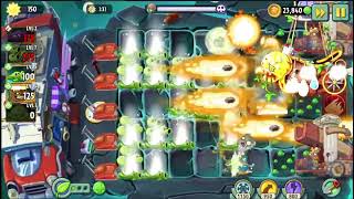 Plants vs Zombies 2 | Penny's Pursuit Fight Dr.ZomBoss lv 3 Dif week 317 | Blastberry Vine Season 65