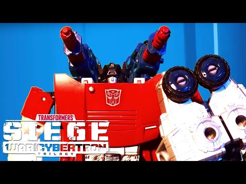 Autobots vs. Decepticons Stop Motion Video! War for Cybertron: Siege | Transformers Official