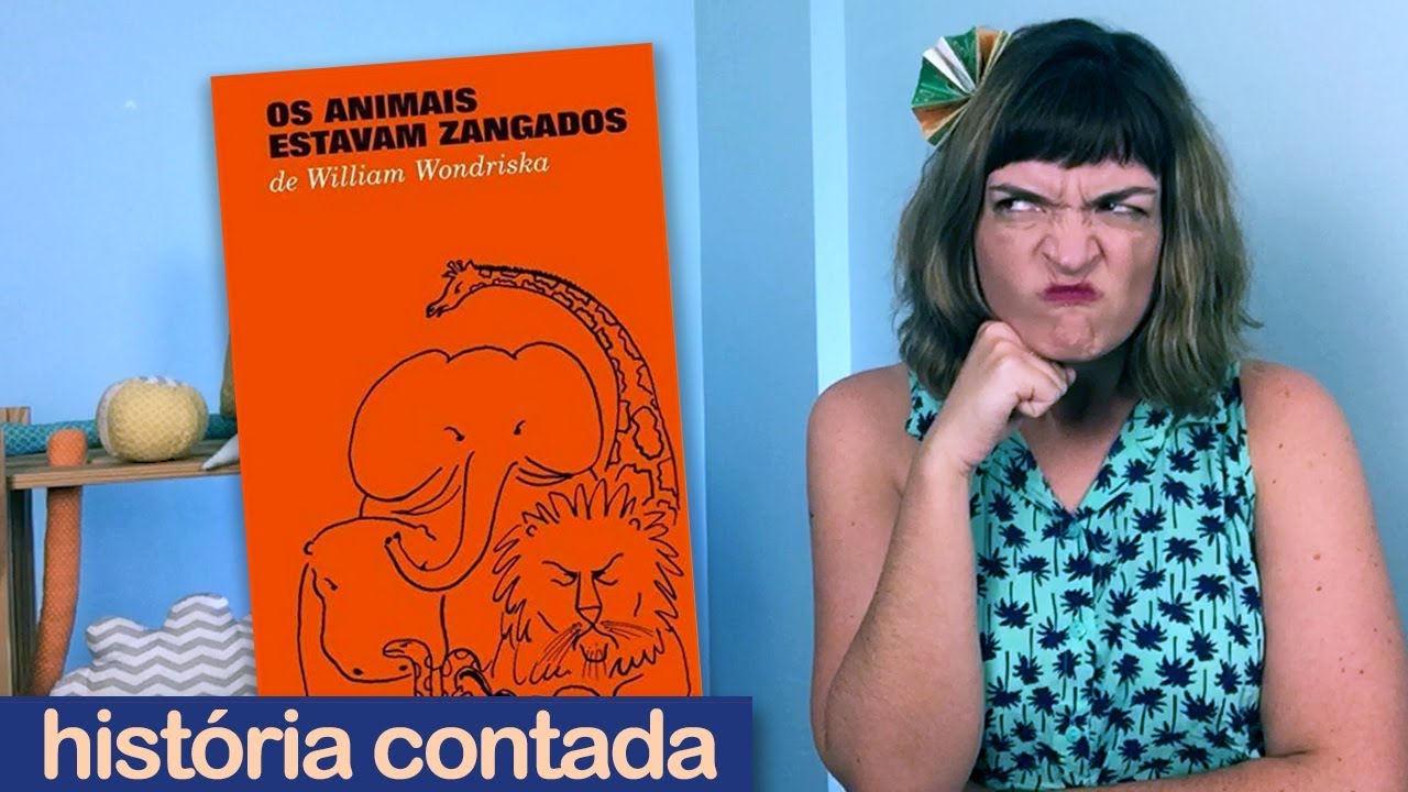 OS ANIMAIS ESTAVAM ZANGADOS, história contada | Fafá Conta