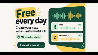 Download lagu Free Vocal Remover: Split Any Song into Vocals & Instrumental mp3
