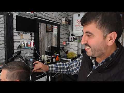 AMERİKA TOSYA'LI BERBER MUSTAFA BOZAN'I ÇİLEDEN ÇIKARTTI  " AMERİKAN TIRAŞI YASAK" DEDİ...