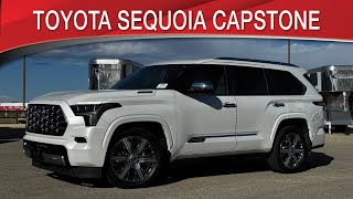 A preview image of the linked video showcasing 2024 Toyota Sequoia