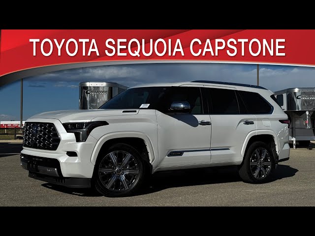Preview image of Toyota Sequoia Capstone 4X4 Luxury SUV youtube video