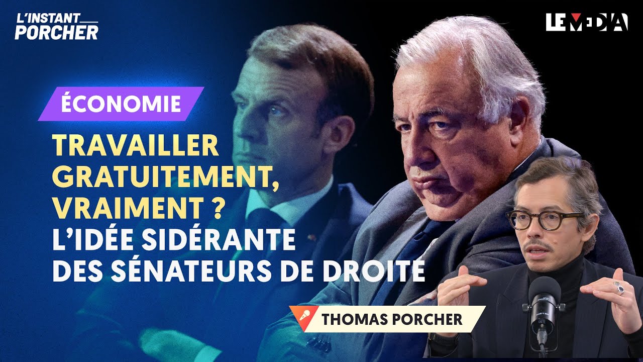 TRAVAILLER GRATUITEMENT, VRAIMENT ? L’IDÉE SIDÉRANTE DES SÉNATEURS DE DROITE