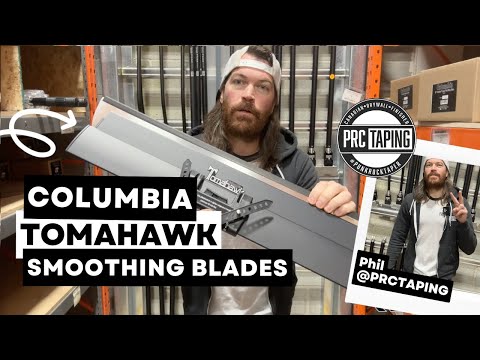 Columbia Tomahawk Smoothing Blade Maintenance and Care with Phil from PRC TAPING | Drywall Tools