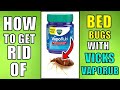 How To Get Rid Bedbugs With Vicks Vaporub