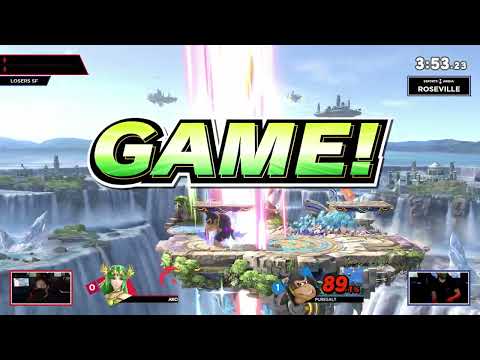Ako (Palutena) vs Puresalt (Donkey Kong) - SST #16 Losers Semi Finals