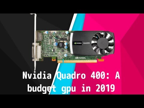 Steam Community :: Video :: Nvidia Quadro 400: A budget gpu in 2019