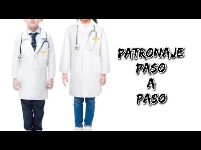 Vídeo relacionado con FAHAKO Bata Laboratorio Niño Niña, Algodón Batas Blanca Laboratorio Niño Niña Manga Larga Disfraz Cientifico Batas Medico Cientifica Enfermera Doctor para Estudiant Cosplay, M