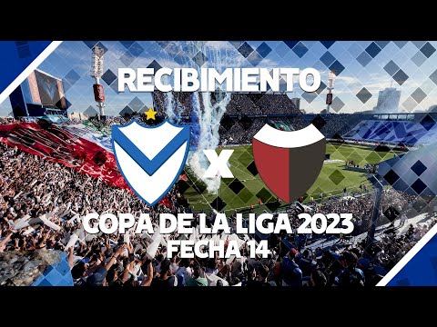 "RECIBIMIENTO | Velez 3 Vs Colon 1 | Copa de la Liga 2023 | Fecha 14" Barra: La Pandilla de Liniers &bull; Club: Vélez Sarsfield