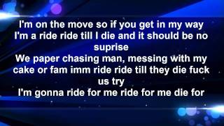 Wiz Khalifa- i&#39;m gunna ride lyrics (bass boosted)