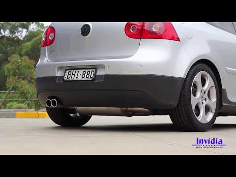 VW Golf GTI MKV Invidia Q300 Cat-back System Exhaust Sound