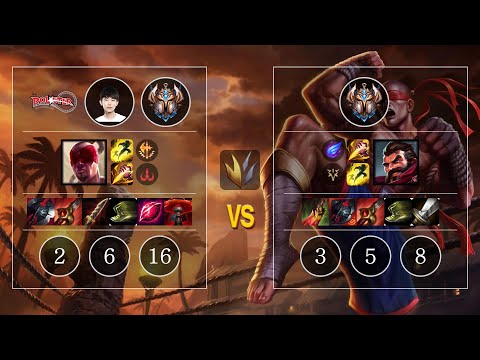 KT Malrang Lee Sin vs Graves Jungle - KR Patch 10.12