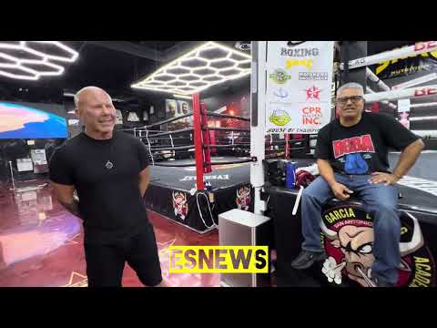 A DAY AT RGBA WITH ROBERT GARCIA - ESNEWS BOXING