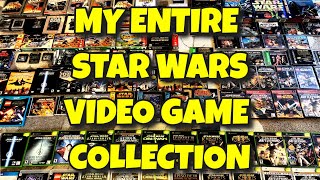 My Entire Star Wars Video Game Collection