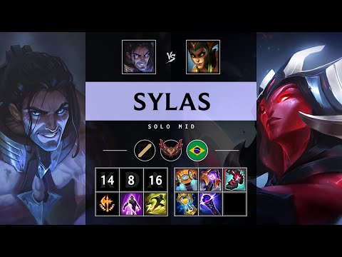 Sylas Mid vs Cassiopeia - BR Grandmaster Patch 25.17