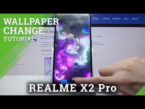 Apply Live Magic Fluids Wallpaper Application - REALME X2 Pro