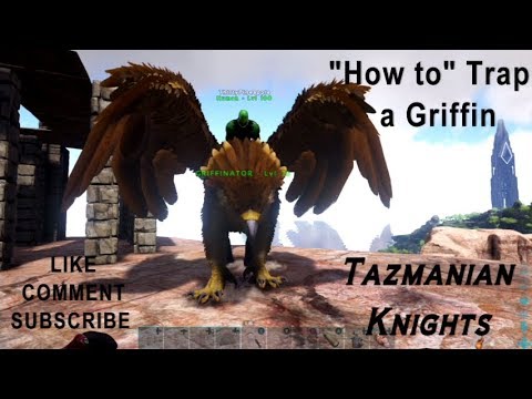 ARK Survival Evolved: "How To" Trap a Griffin - Simple and Cheap! Tutorial