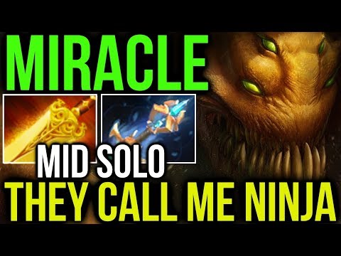 Miracle- Dota2 7.07 [Sand King] They Call Me the Ninja