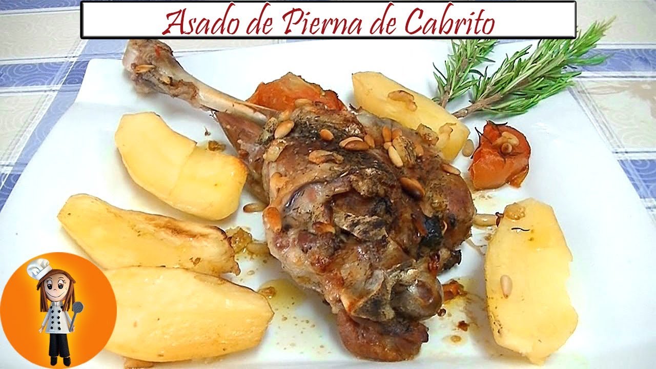 Asado de Pierna de Cabrito al Horno con Patatas | Receta de Cocina en Familia