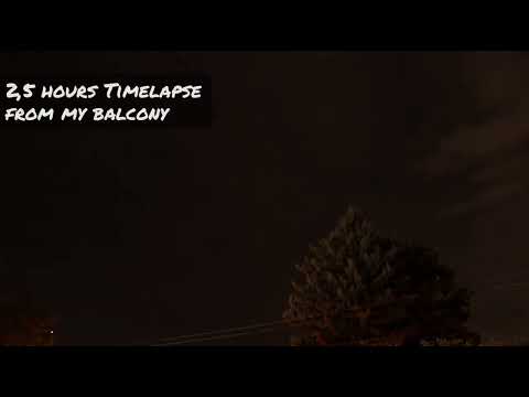 Cloudy Sunset & Night through my Camera