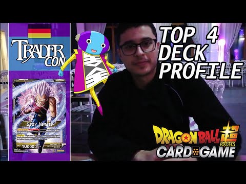 TOP 4 TURNIER DECK LISTE - DENIZ BABY VEGETA - TRADER CON