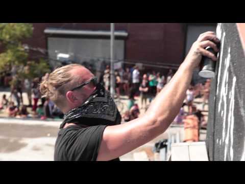 I Am Legion (Noisia x Foreign Beggars) EndoftheLine Mural Production - Part II - NY & LA