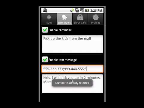 Spoty Lite (Location reminder) Video