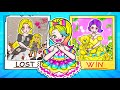 Paper Dolls Rich Vs Poor Mother Take Care Of Daughter Rapunzel Family