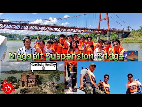 Full Video! Visiting Magapit Suspension Bridge🌉 And Castle in the Sky🏰. (Part 4) #pleasesubscribe 🥰