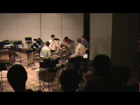 ISU Percussion Ensemble - The Gilded Cage by Susan Powell