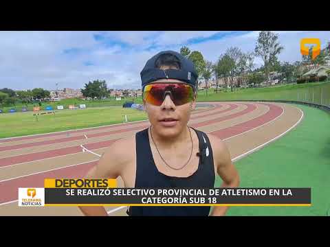Se realizó selectivo provincial de atletismo en la categoría Sub 18