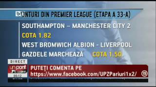 UPZ 14.04.17: Nu poti rata cele mai tari ponturi din Premier League! Le ai aici!