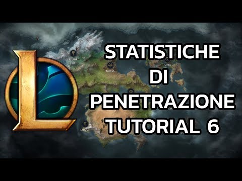 TUTORIAL 6 - PENETRATION STATISTICS