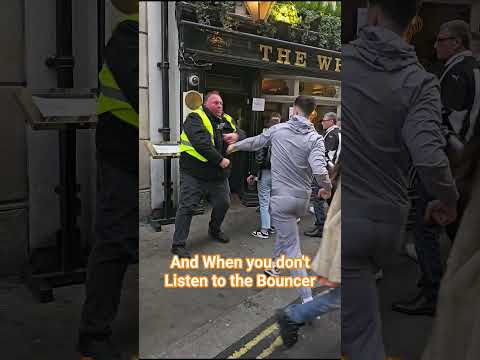A street fight in Covent Garden. #London #uk angry #bouncer #beware #Liverpoolunited