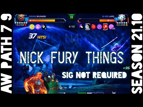 Nick Fury Doing Nick Fury Things - Alliance War Season 21 War 10