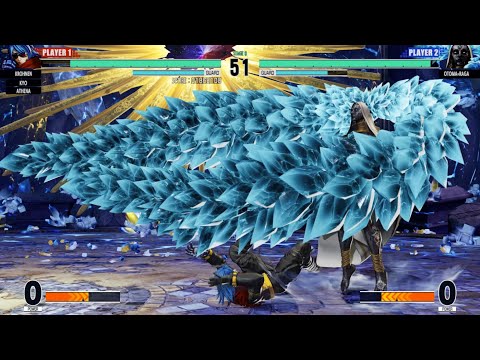 KOF XV Final Boss Otoma=Raga (CPU Level 5)