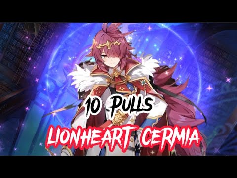 EPIC SEVEN - 10 PULLS LIONHEART CERMIA 🔥