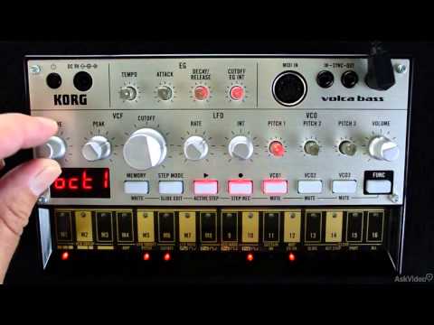 volca 103: volca bass Explored - 5. Recording a Pattern