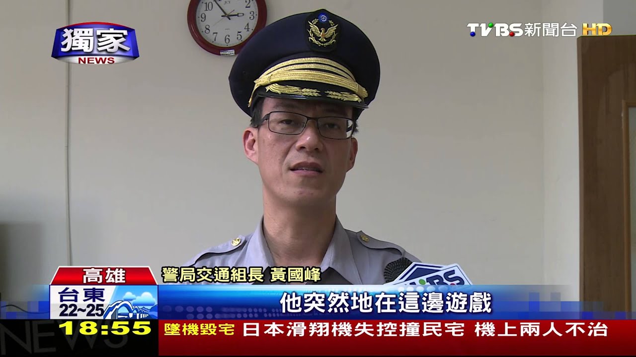 獨家/無視法規! 警局前人行道當滑板練習場