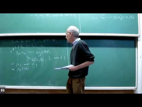 Automorphic forms, Galois representations - Fred Diamond