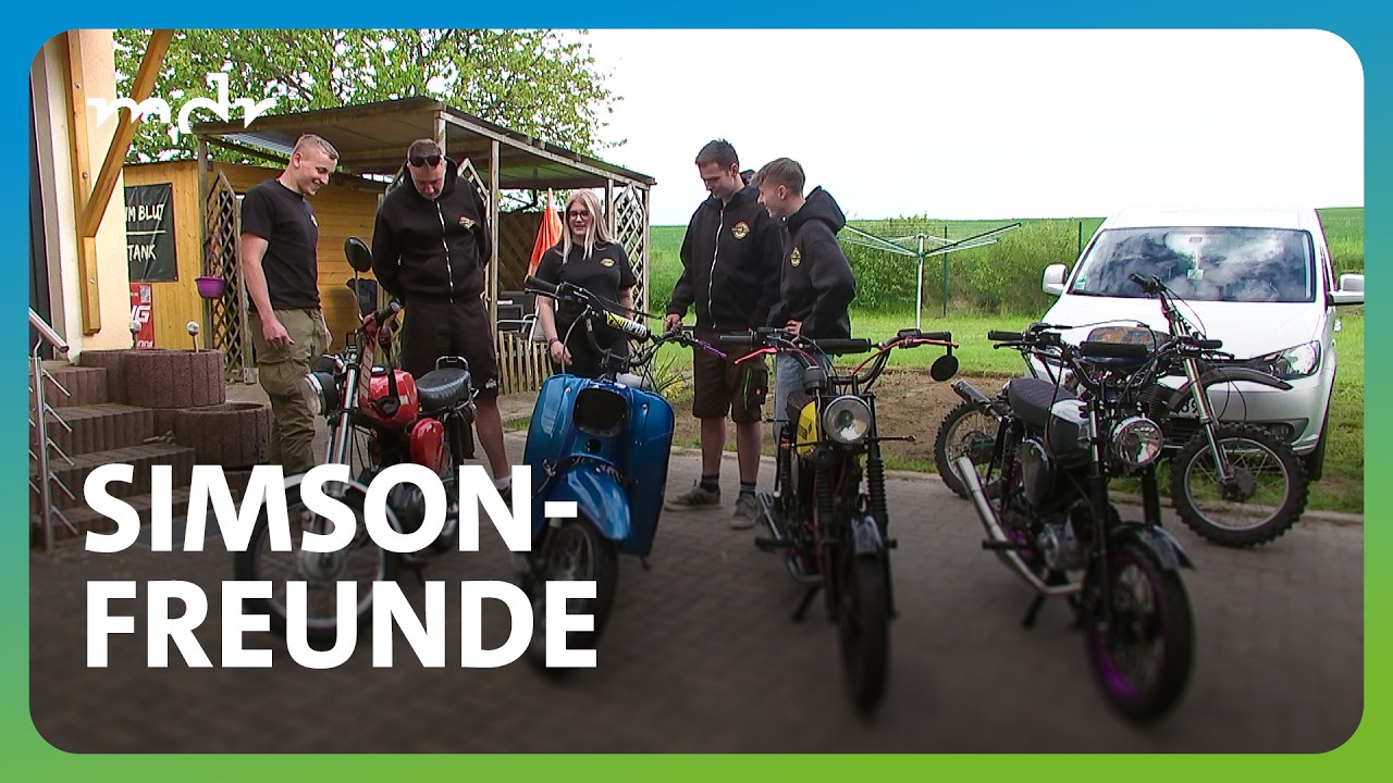 Liebe zum Zweitakt-Moped: Junge Simson-Clique | MDR um 4 | MDR