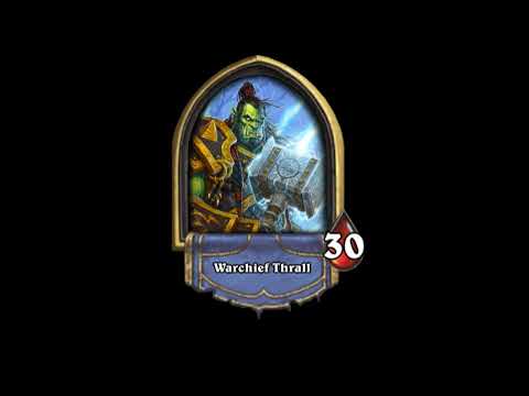 Warchief Thrall All Hero Quotes - Hearthstone