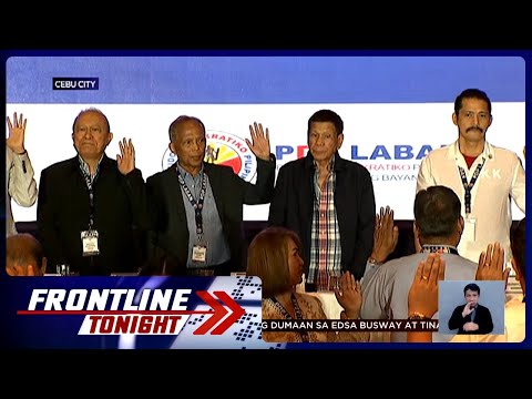 Dela Rosa, Go, at Tolentino, inanunsyo ang pagtakbo sa 2025 senatorial race Frontline Tonight