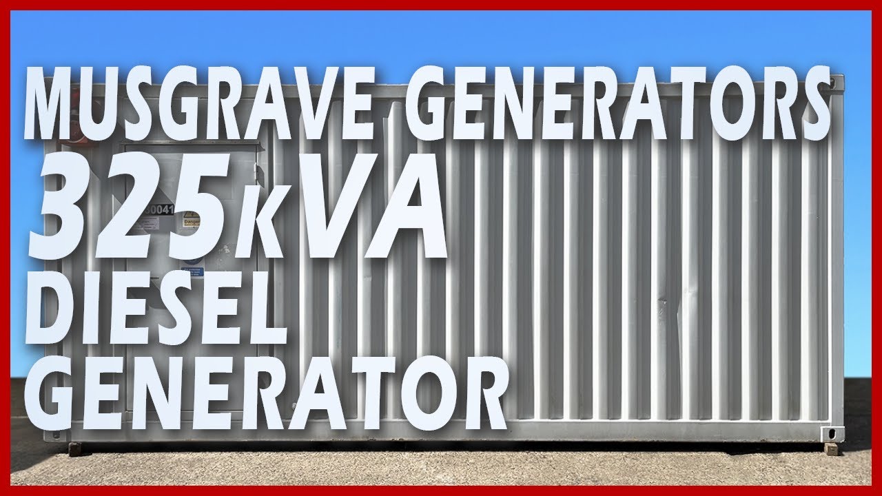 Musgrave Generators 325kVA Diesel Generator – XP30041 Test #perkins | #fgwilson Authorised Dealer