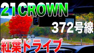 【210クラウンアスリート】紅葉ドライブ明石から京都観光/兵庫県372号線